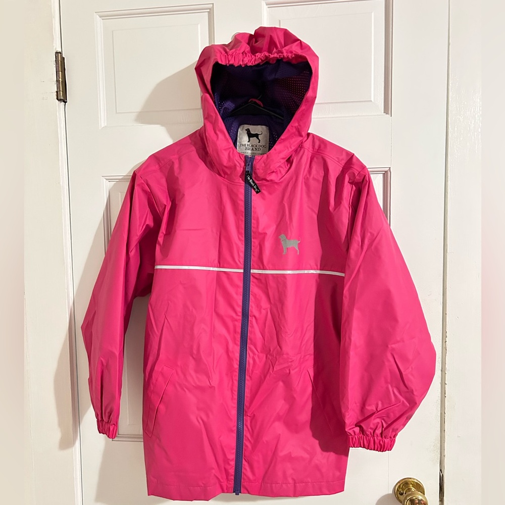 The Black Dog Vibrant Pink and Purple Jacket